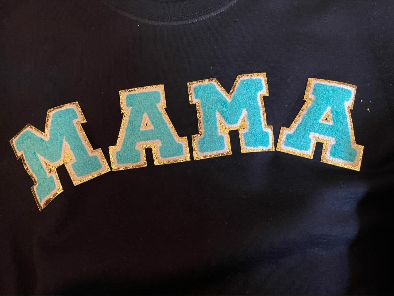 Varsity mama & mini sweatshirt