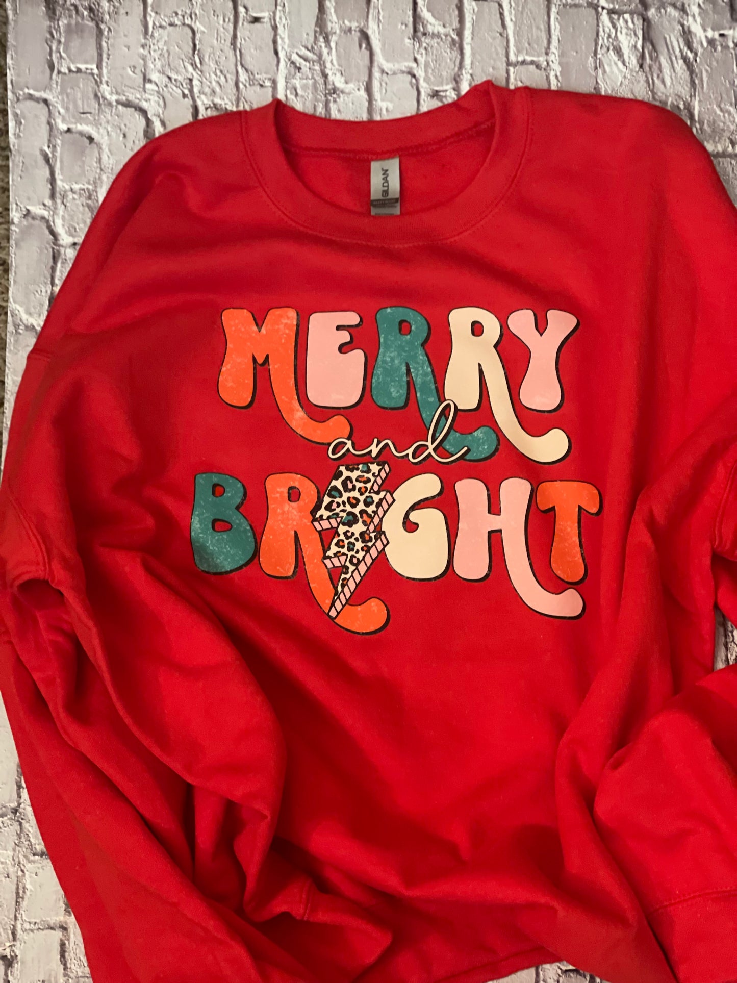 Merry & Bright sweatshirt