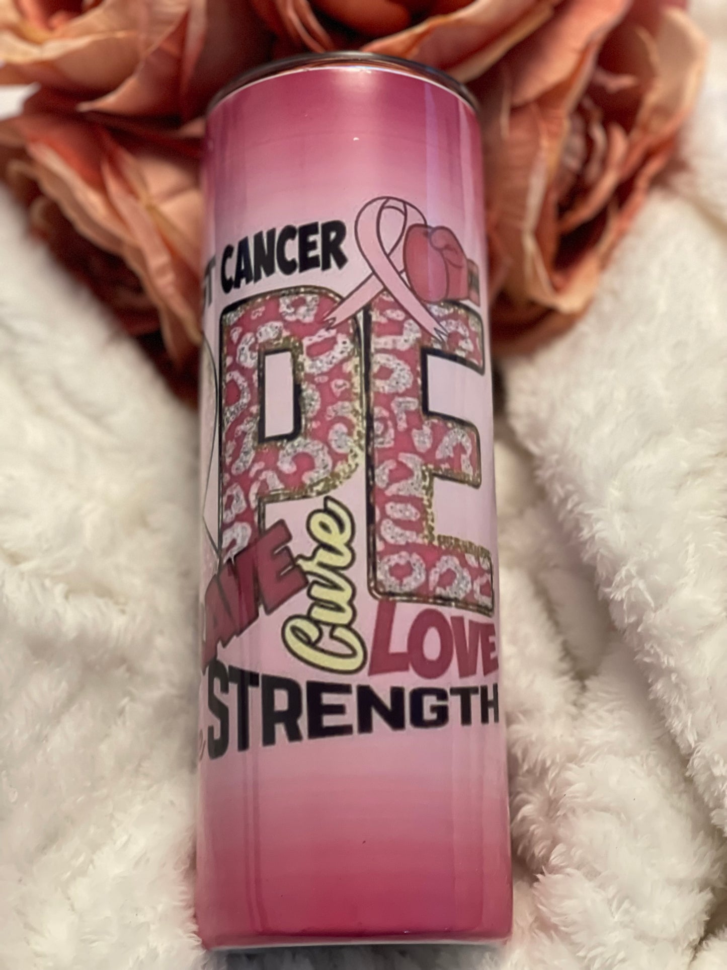 Breast cancer hope tumbler